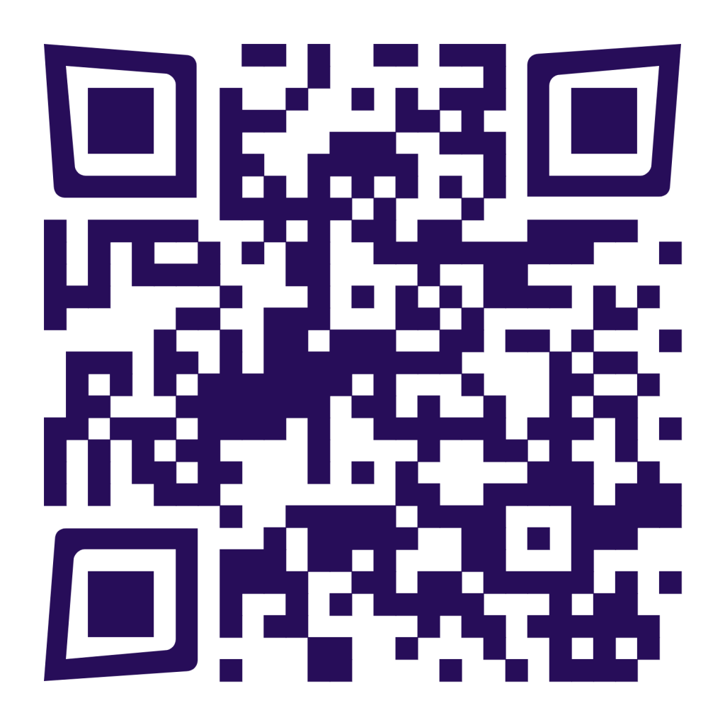 QR Code with pretty corners